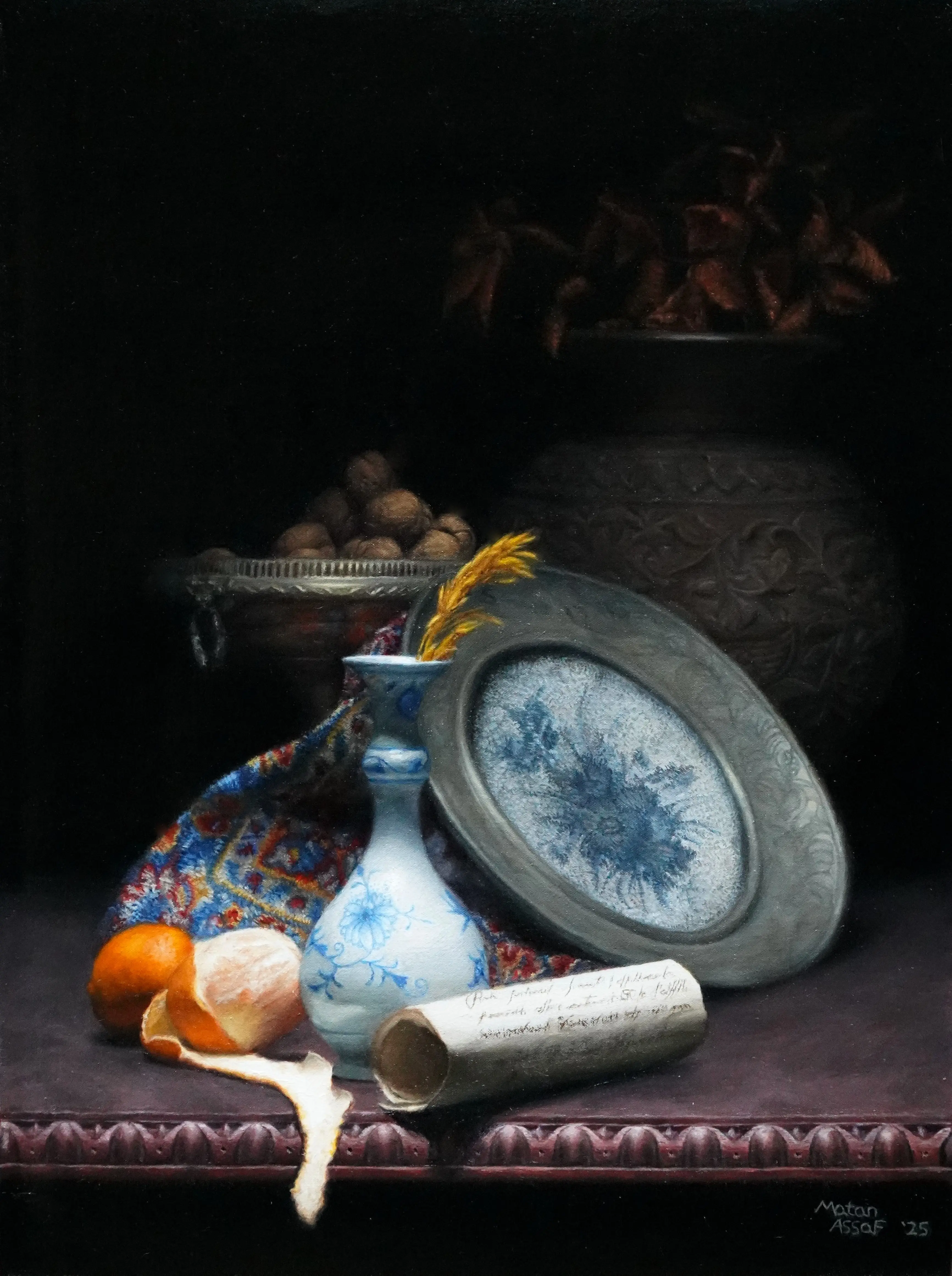 Angel Academy of Art Still life oil painting academic